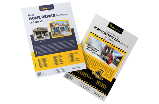 custom printable brochures