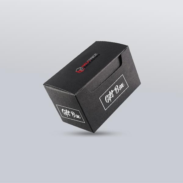 custom printed black kraft boxes