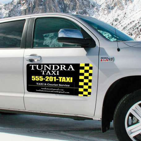 custom printed car magnets