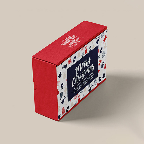 custom printed holiday mailer boxes