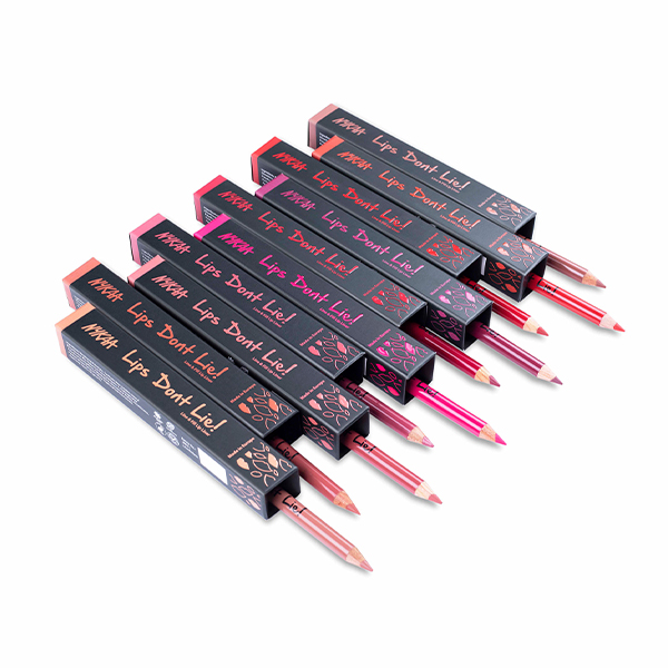 custom printed lip liner boxes