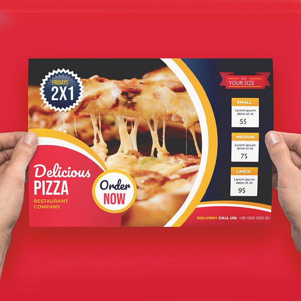 custom printed poster