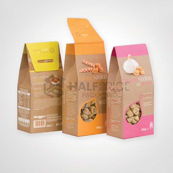 customize food gable bag