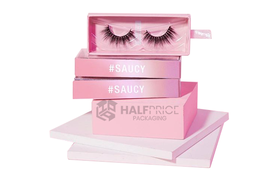 customized luxury eyelash box packaging