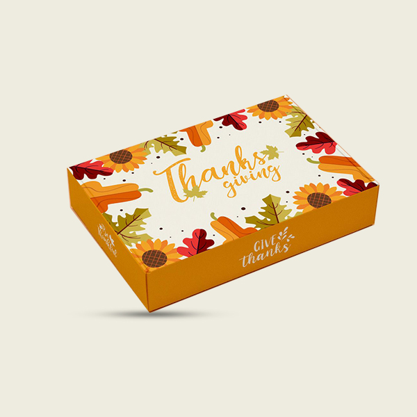 decorated thanksgiving boxes