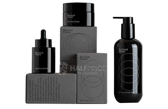 empty luxury cosmetic packaging