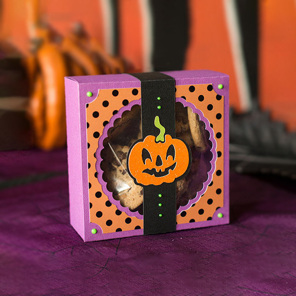 halloween treat boxes with window