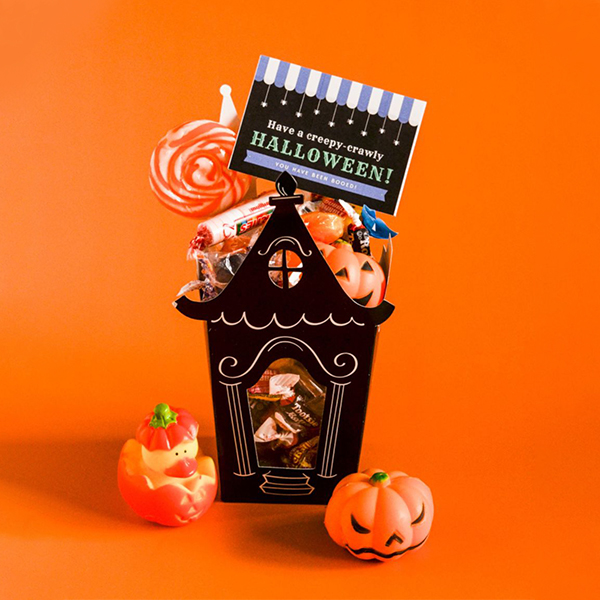 halloween treat window boxes