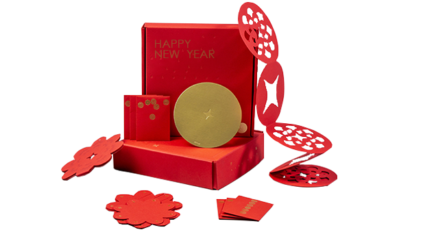 happy new year gift boxes
