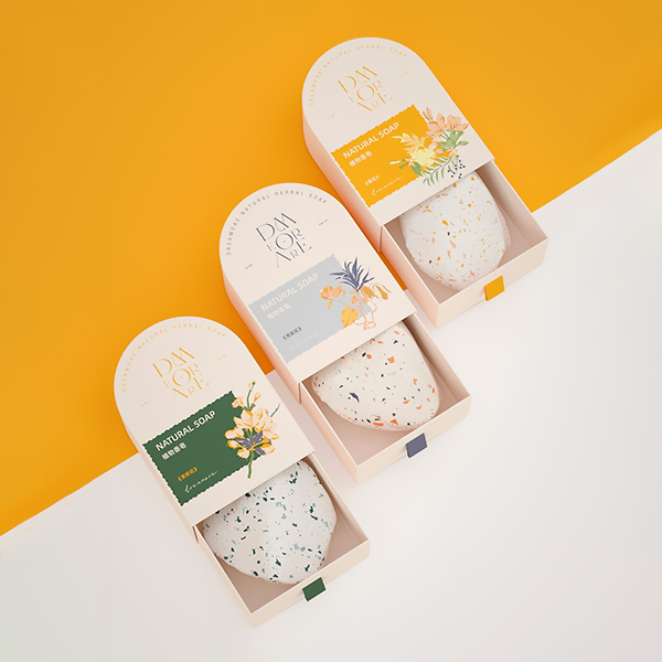 herbal soap box packaging