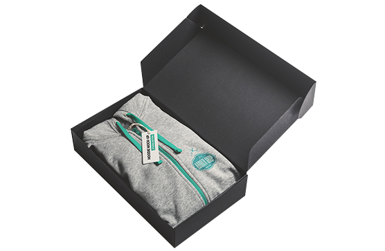 hoodie packaging box