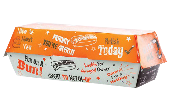 hot dog boxes
