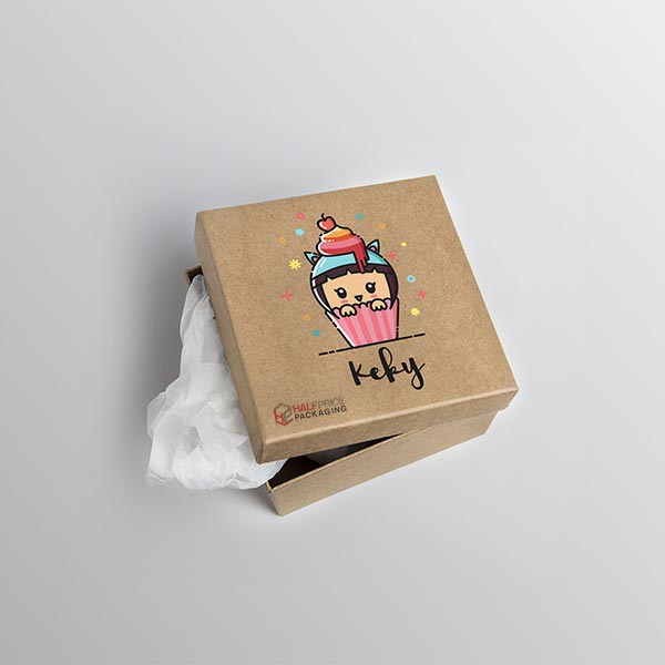 Kraft Cupcake Boxes