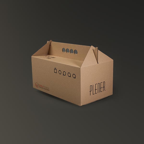 Kraft Gable Boxes pop up