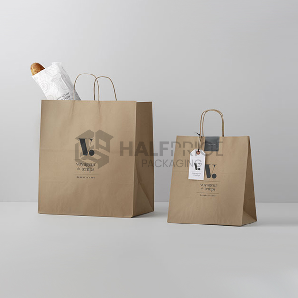 kraft handle bags