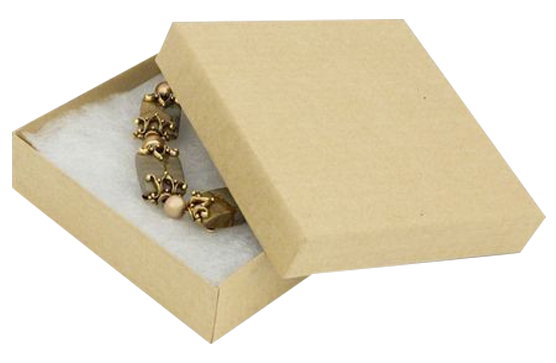 Kraft jewelry boxes wholesale