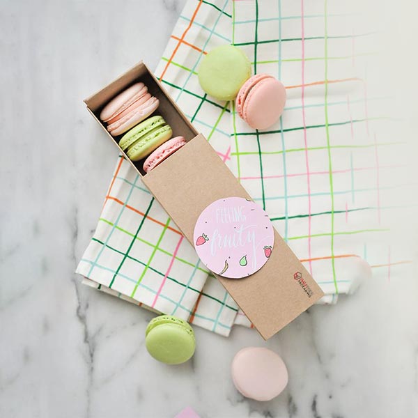Kraft Macaron Boxes