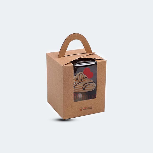 Kraft Paper Gable Box pop up