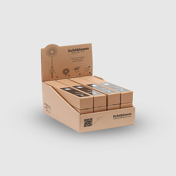 kraft product display boxes