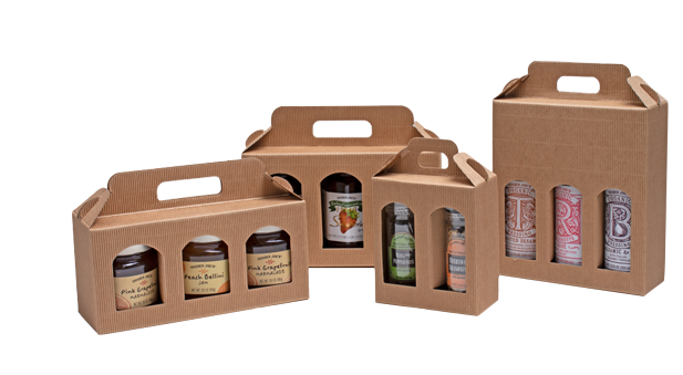 large cardboard gable boxes