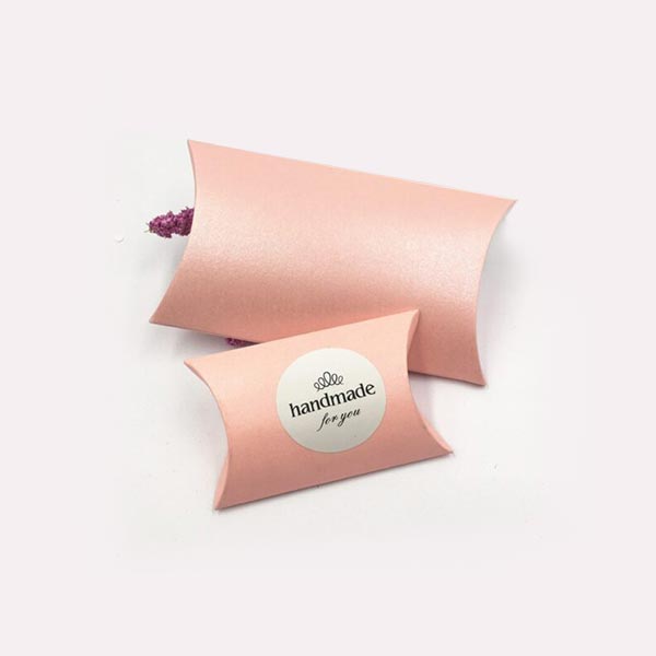 luxury packaging pillow boxes