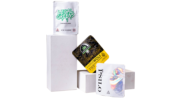 mylar packaging branded