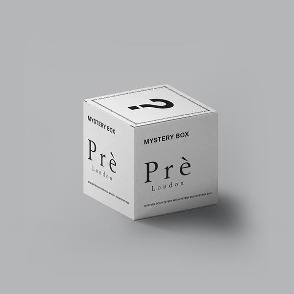 mystery boxes with logo