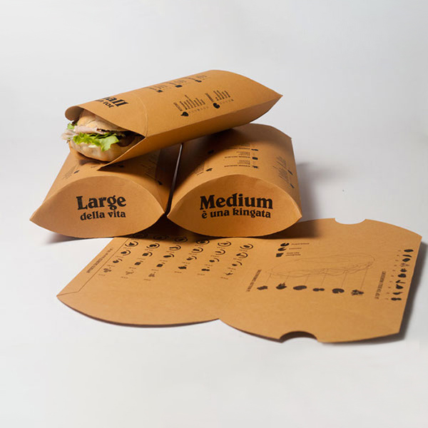 Paper Pillow Box Packaging