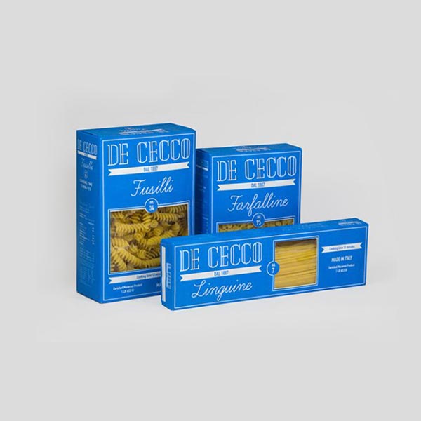 Pasta Box with logo