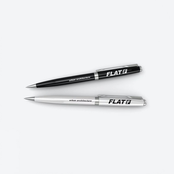 pen with logo printed