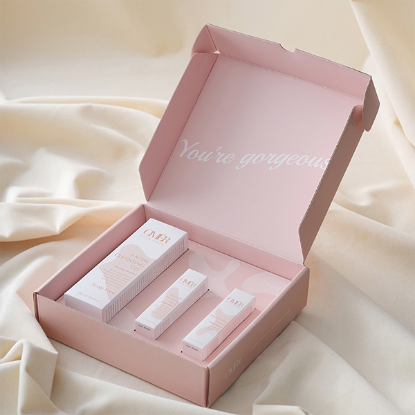 pink mailer boxes