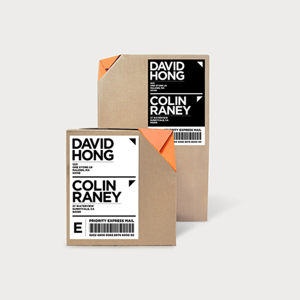 plastic shipping tags