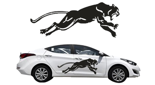 printed car stickers header card