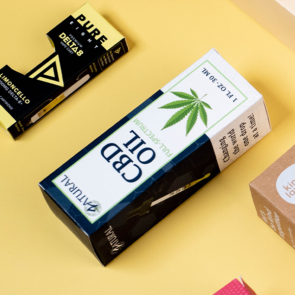 Printed CBD Oil Boxes