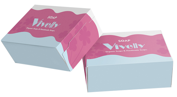 printed clear soap boxes