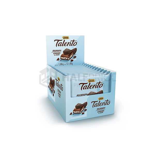 printed cookie double wall tuck top