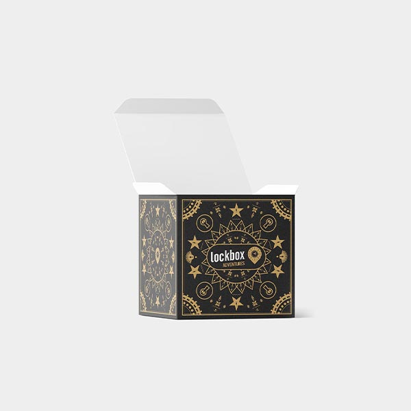 printed cube boxes