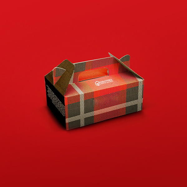 Red Gable Boxes