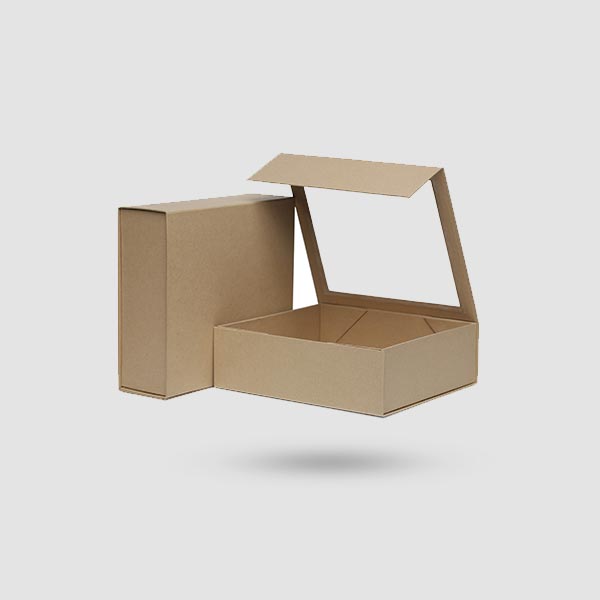 Rigid Kraft Boxes with logo