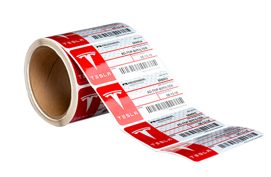 shipping labels size