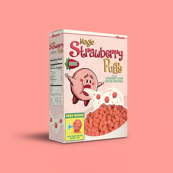 small cereal boxes