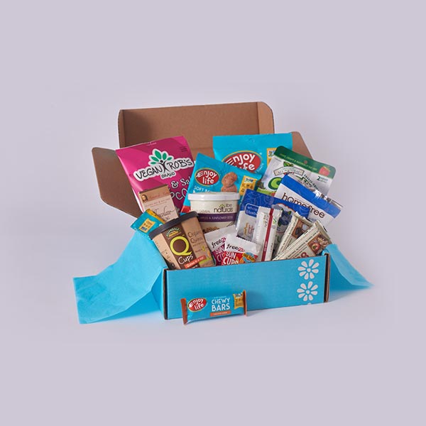 Snack Box Subscription with logo