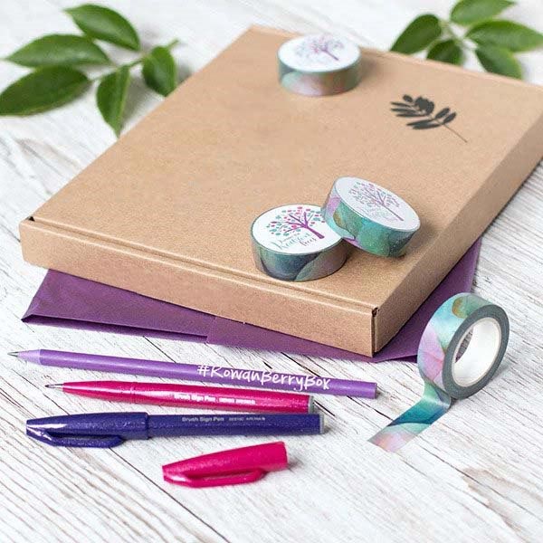 Stationery Subscription Box with logo