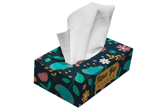 tissue paper boxes