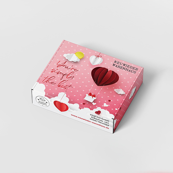 valentine gift packaging