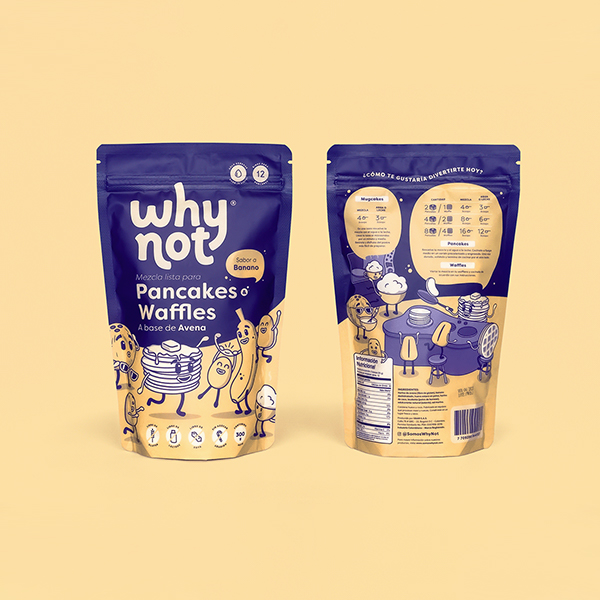 waffle mylar packaging
