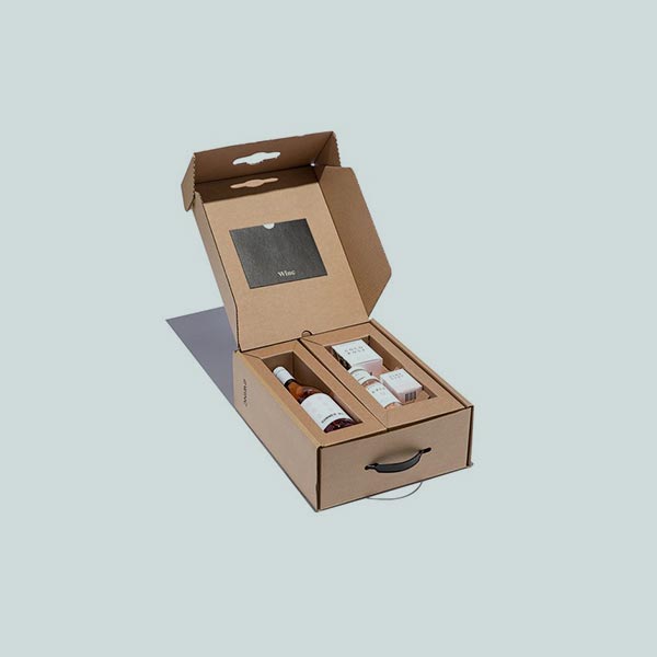 white corrugated mailer boxes