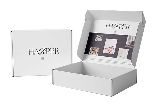 wholesale white mailer boxes
