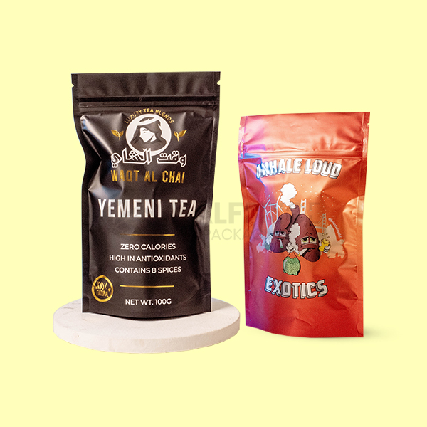 ziplock standup pouches