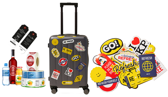 Labels, Stickers and Tags